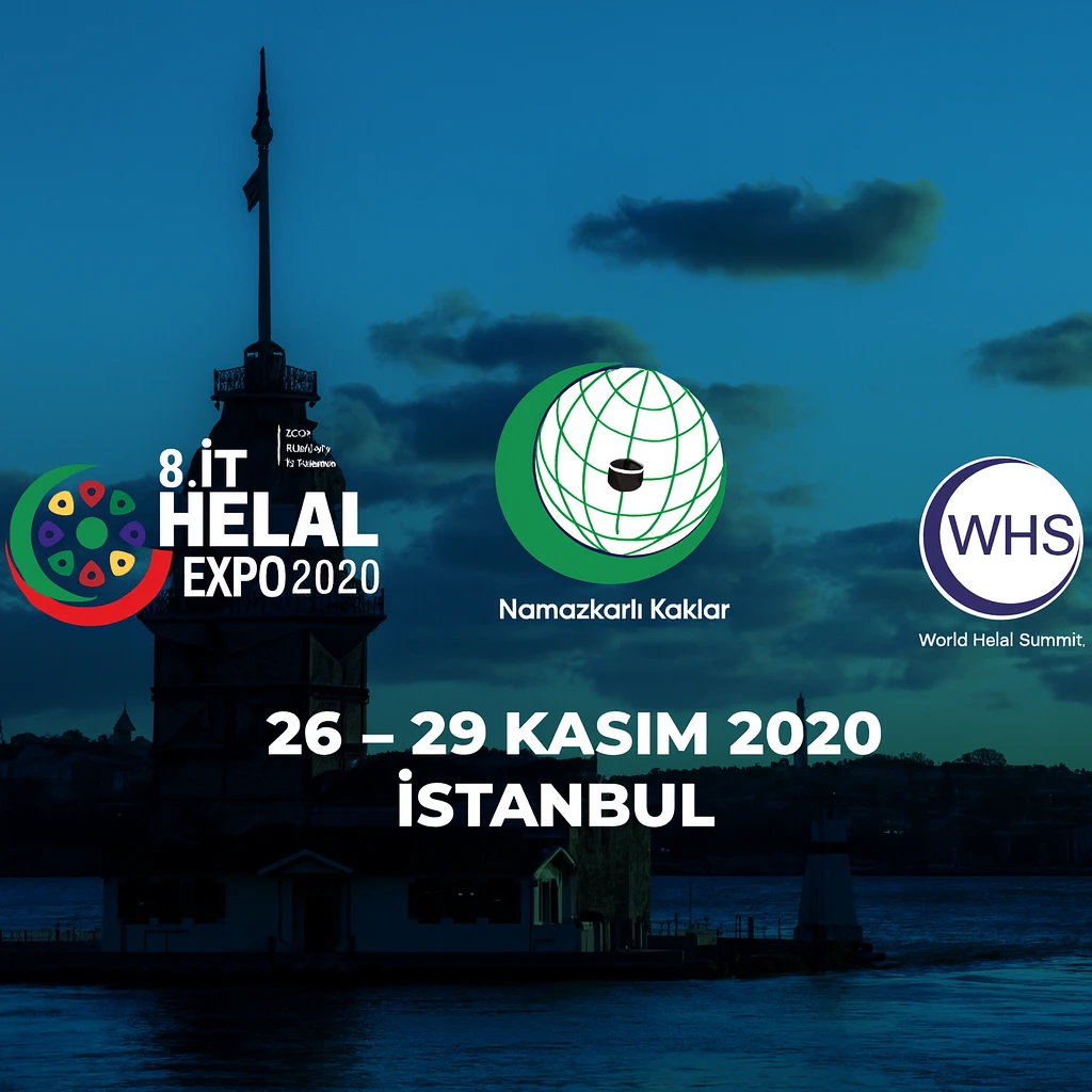 پوستر نمایشگاه بینالمللی حلال سازمان همکاری اسلامی استانبول (OIC Helal Expo Istanbul)