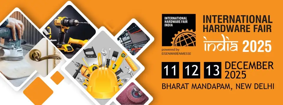 پوستر نمایشگاه بین‌المللی سخت‌افزار و ابزارآلات هند International Hardware Fair India