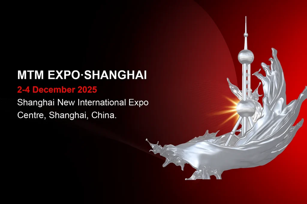 پوستر نمایشگاه صنعت فولاد و متالورژی شانگهای MTM EXPO 2025